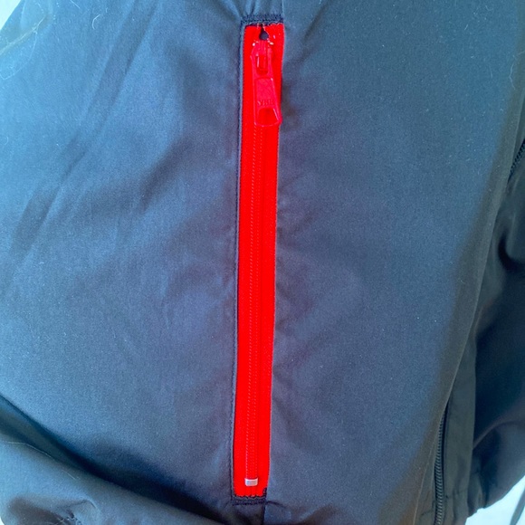 Mens Athletic Windbreaker Track Jacket - Size Medium - Picture 4 of 5